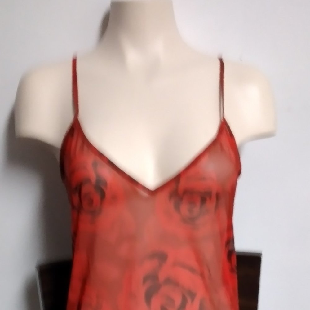 Red rose dress